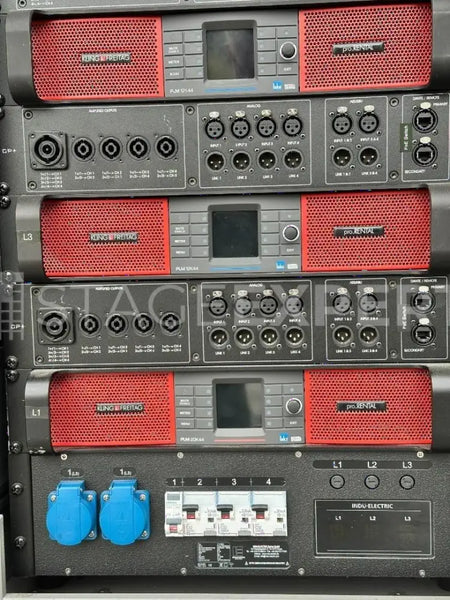Lab.Gruppen PLM+ System Rack: 2x 12k44, 1x 20k44, Procase