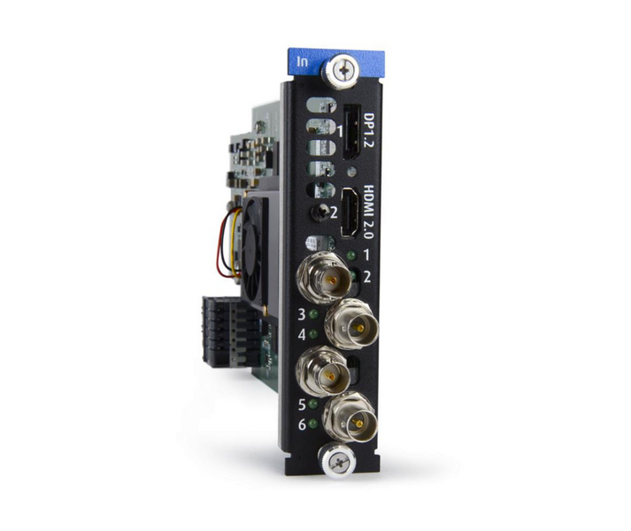 Barco Event Master Gen2 Tri-Combo Input Card – 4x 12G-SDI