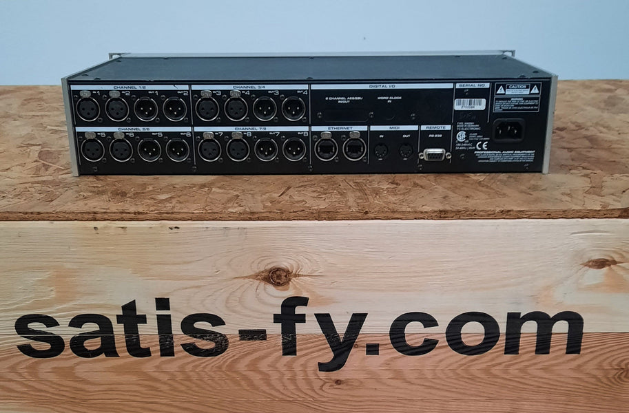 TC Electronic EQ Station – 8-channel Digital EQ Processor