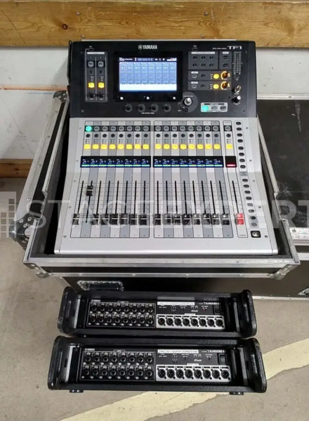 Yamaha TF1 + 2x Tio1608-D Dante Package with Flight Case