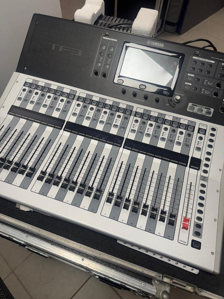 Yamaha TF3 + 2x TIO1608-D Dante Bundle with Flight Case