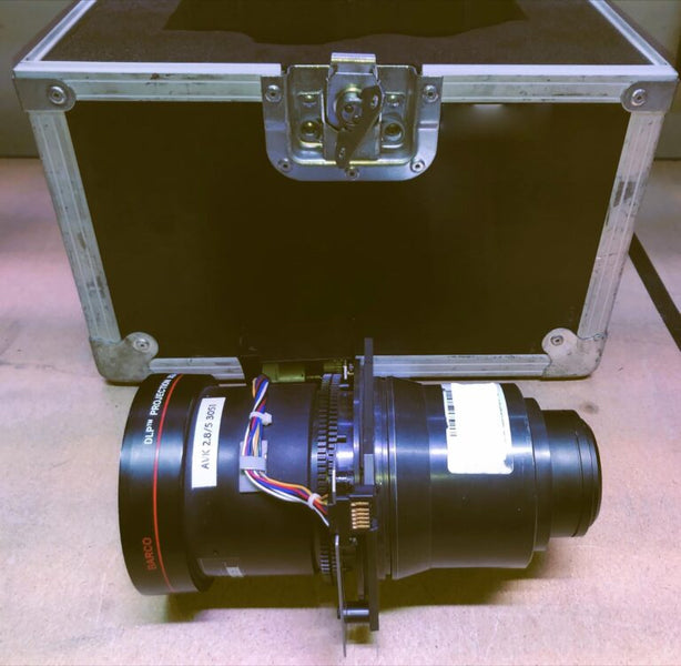 Barco TLD‑HB 2.8–5.0:1 Lens for FLM/SLM Projectors - Long‑Throw