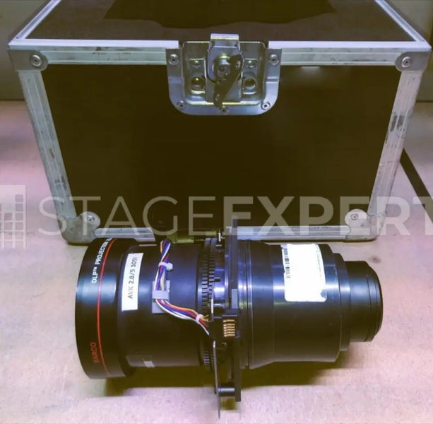 Barco TLD‑HB 2.8–5.0:1 Lens for FLM/SLM Projectors - Long‑Throw
