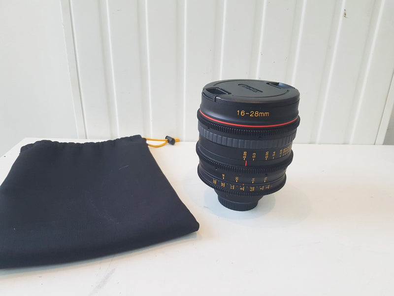 Tokina 16-28mm T3 Cinema Lens EF Mount | Professional Video