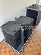 RCF TT 25-A MK2 Ex‑Demo Pair with Case – Active Speakers