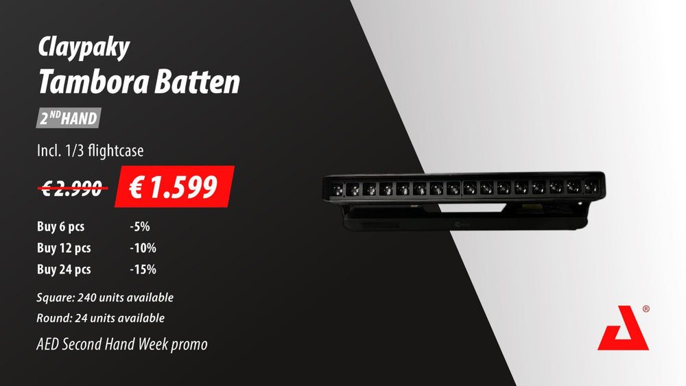 Clay Paky Tambora Batten LED Pixel-Mapping Batten