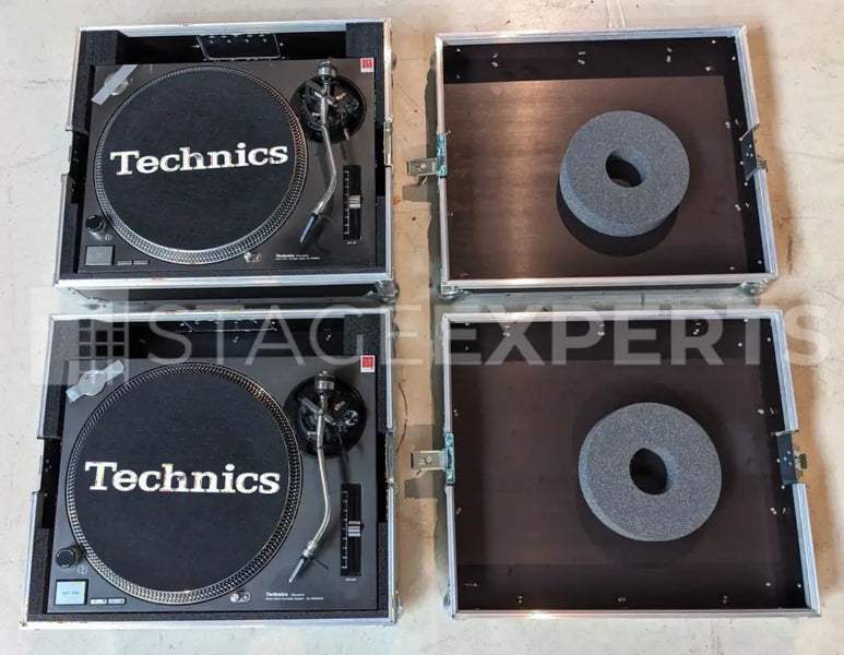 Technics 1210 MKII Turntable with Ortofon & Flight Case