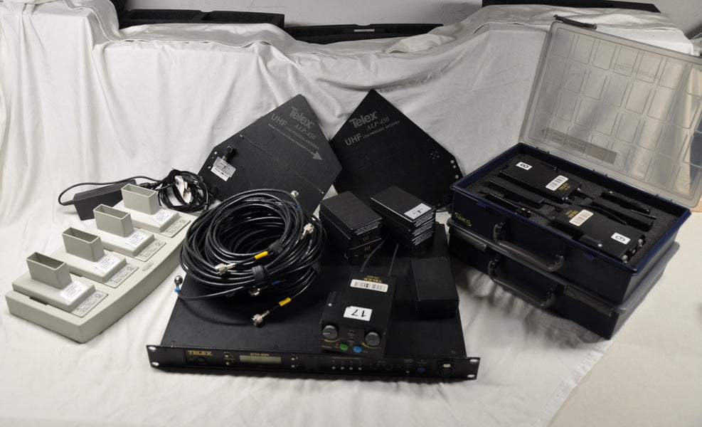 Telex BTR-80N + 5x TR-80N with ALP-450 Intercom Set