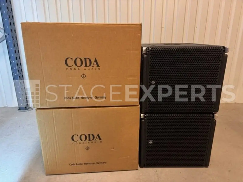 Coda Audio TiLOW – Pair of Low-Frequency Array Modules (2pcs)