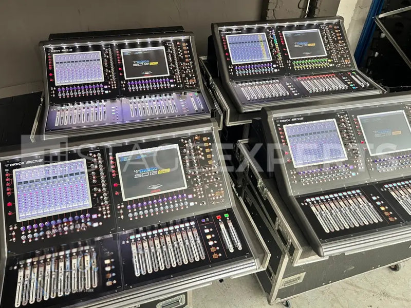 DiGiCo SD12-96 Digital Mixing Console – Live Sound Control