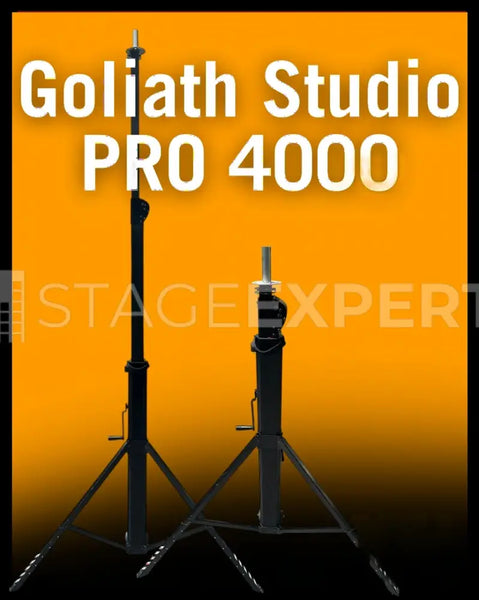 Goliath Studio PRO 4000 Truss Lifts (Pair) with Amptown Case