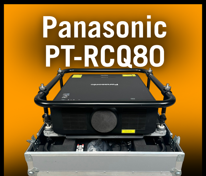 Panasonic PT-RCQ80 Laser Projector – 8,000 lm WUXGA Install