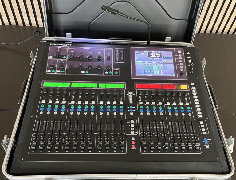 Allen & Heath GLD-80 Digital Mixer with SKB Case & Lamp