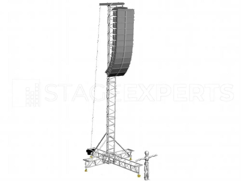 ALC Truss PA Tower S-60 – 10.5m, 1000kg Line Array Tower