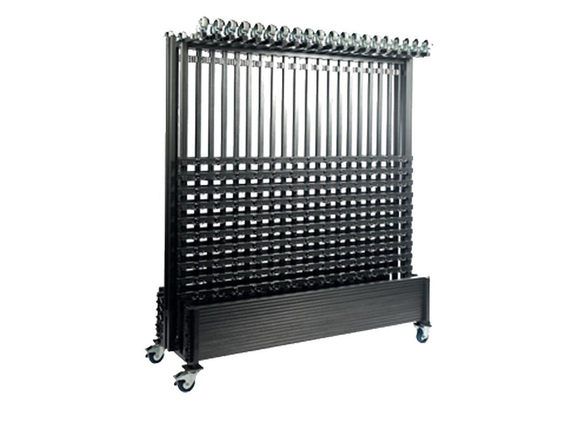 Wheeled Transport Trolley for Wardrobe Rails – 10‑unit