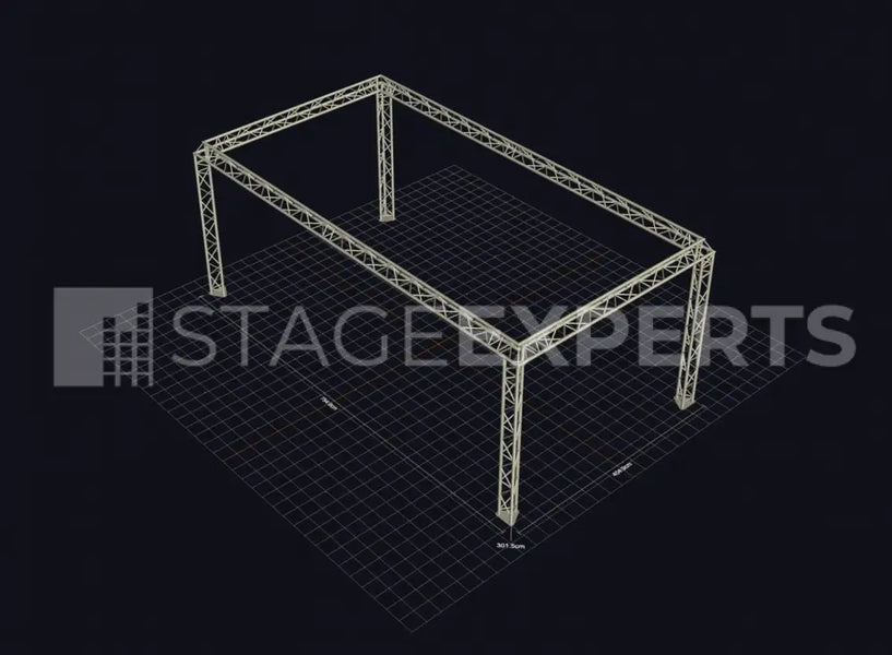 Naxpro-Truss FD 33 Cage 7.5 x 4 x 3 m – Truss Package