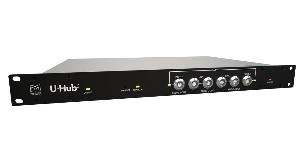 Martin Audio U-Hub Network Bridge with Dante for MLA Arrays