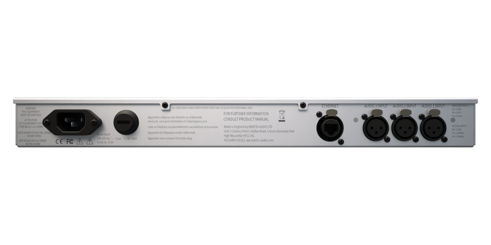 Martin Audio U-Hub Network Bridge with Dante for MLA Arrays