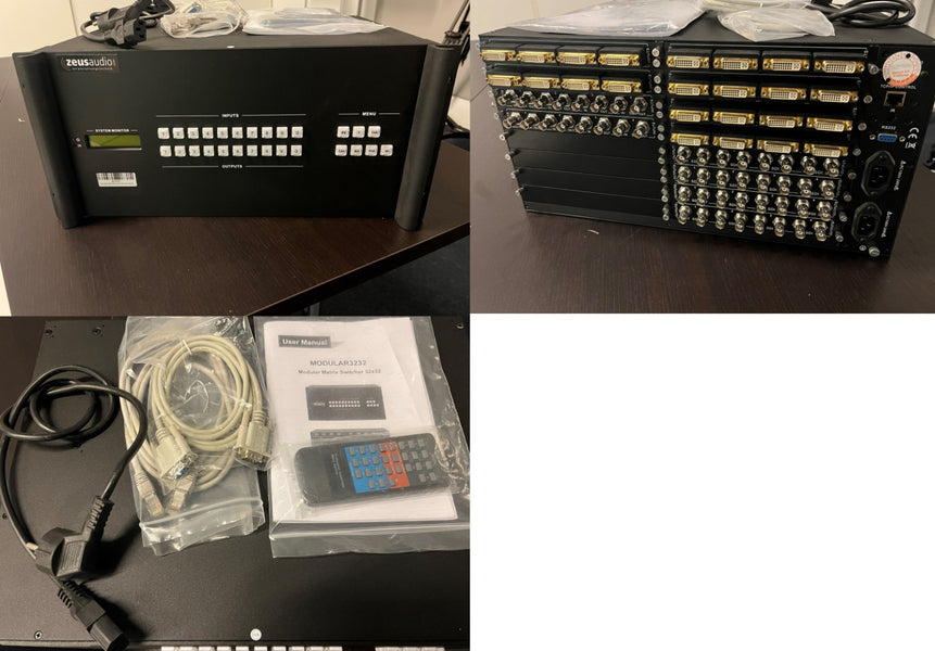 U.T.E. Videomatrix 32x32 DVI/SDI – 32x32 Video Router