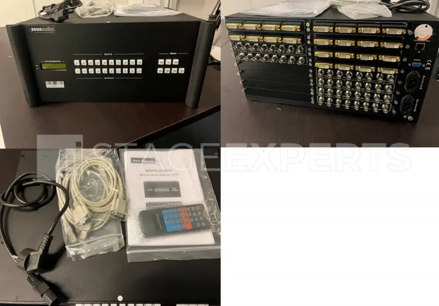U.T.E. Videomatrix 32x32 DVI/SDI – 32x32 Broadcast Router
