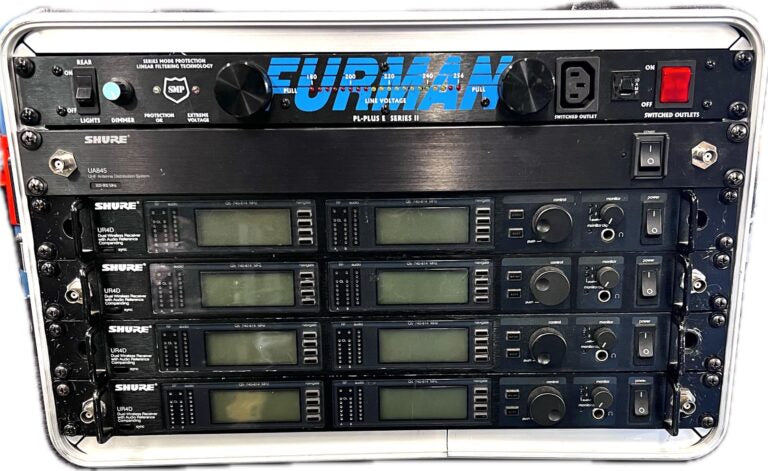 Shure UHF-R Q5 Wireless Package – 8 Handhelds, 8 Beltpacks