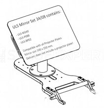 Load image into Gallery viewer, Dynamic Projection ULS Mirror Set 34/08 ULS-MB-3408
