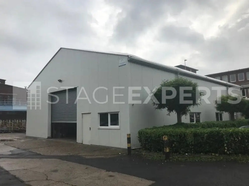 Used Lightweight Hall 15 x 20 m – Insulated, Doors & Lighting