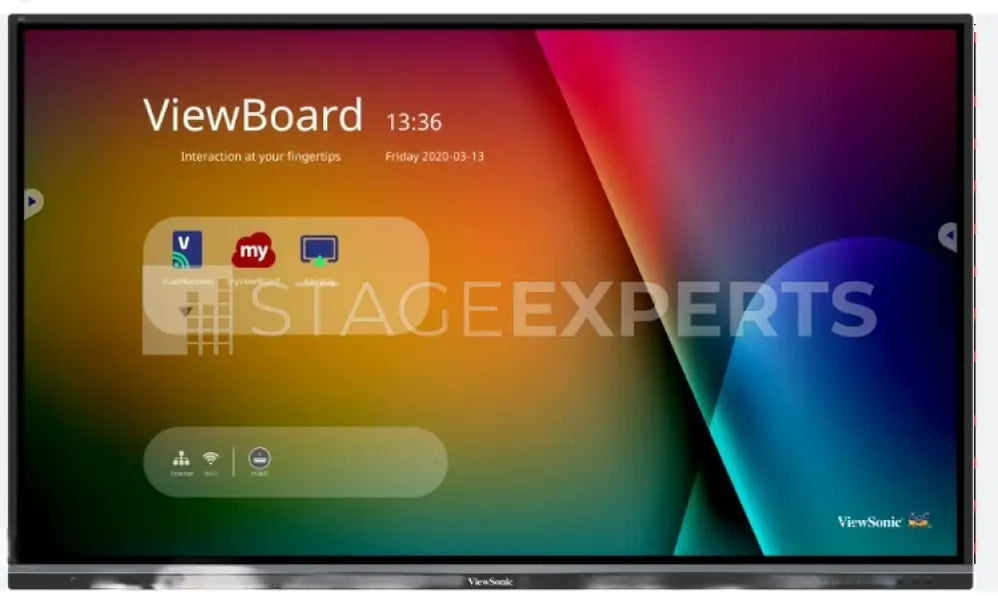 ViewSonic IFP7550-3 75-inch 4K Interactive Touch Display
