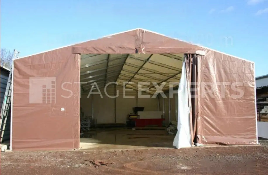 Used Lightweight Hall 15 x 20 m – PVC Clad, 3.5 m Eaves