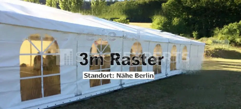 Elevated Modular Tents 10x15 m, 3 m Eave Height | New