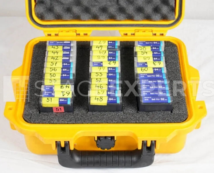 Sony SxS Pro Memory Card Set (33) with Pelicase – 64/32GB