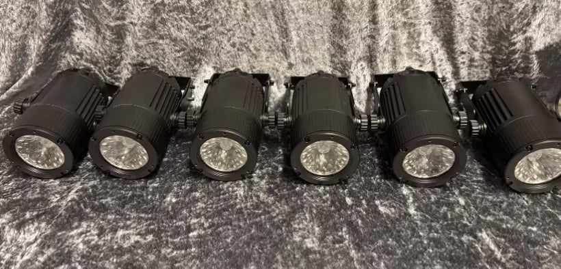NEXUS LED Uplighter Set – 6 Spots with Case & Cables
