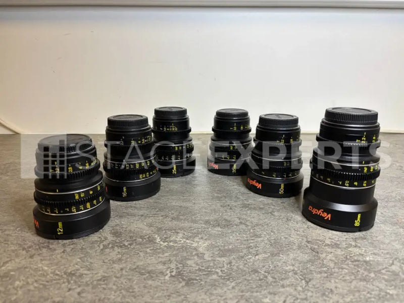 Veydra Mini Prime MFT 6‑Lens Set 12-16-25-35-50-85 T2.2