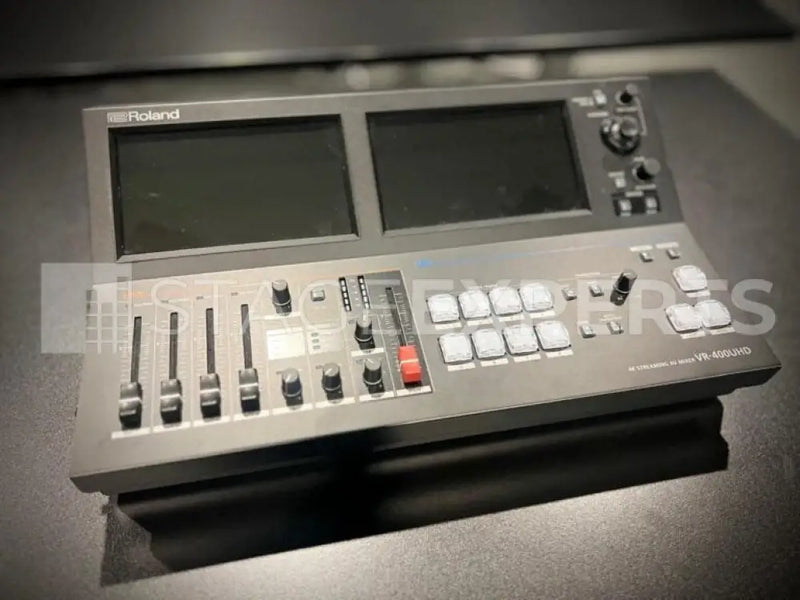 Roland VR-400UHD 4K AV Streaming Mixer with Dual Touch