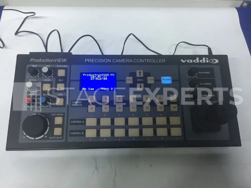 Vaddio ProductionVIEW Precision PTZ Camera Controller for AV