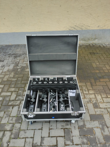 Varytec Akku Street Bar Set – 4x RGBW IP65 Battery Bars