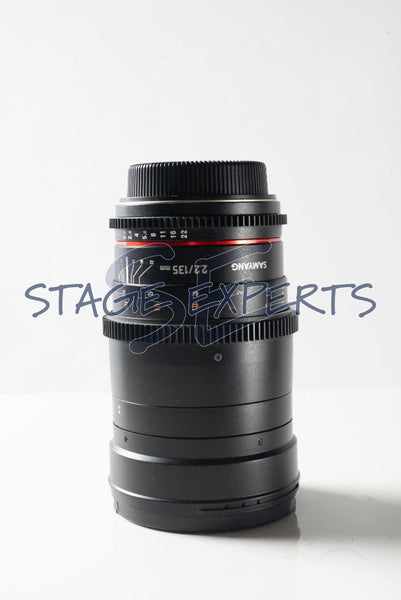 Samyang Lens Set 14, 24, 35, 50, 85, 125 mm EF