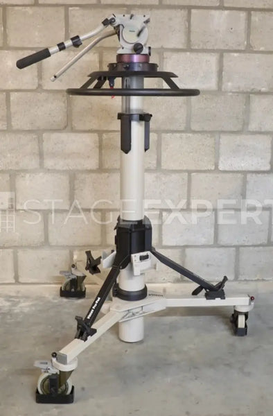 Vinten Pro-Ped & Vision 20 Head – Used Studio Pedestal Grey
