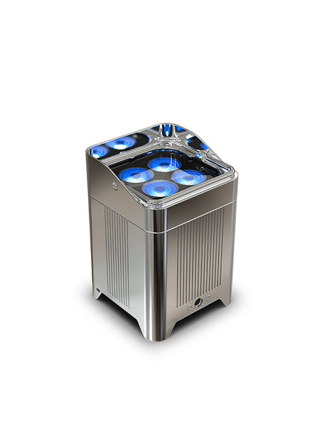 Chauvet Well Fit – 6 Uplighters with 6‑Way Case