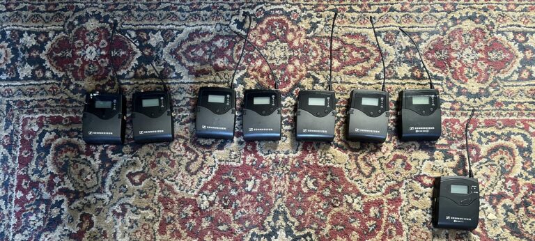 Sennheiser EM 2050 AW Package – 3 RX, 10 TX (516–558 MHz)