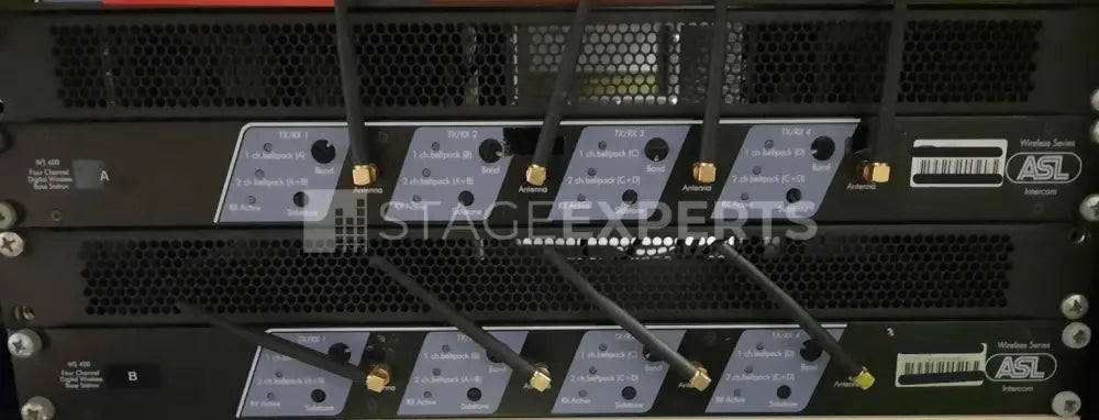 ASL WS400 Set with 2x WS400 & 8x WS19 Beltpacks