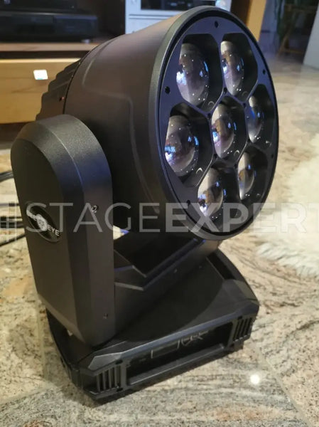 E-Lites Sharp Eye 7x40W Wash Moving Head Set – 8 Fixtures