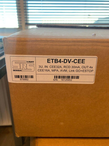 SRS Eurotruss ETB4-DV 4-Channel Hoist Controller, 3U