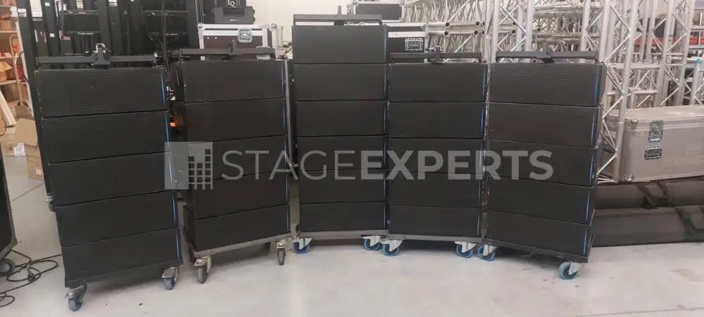 APG UC206W line array package with amps, monitors