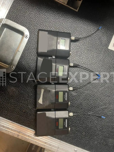 Shure ULX-D P51 Wireless System – 6Rx/6HH/4BP Digital AES-256