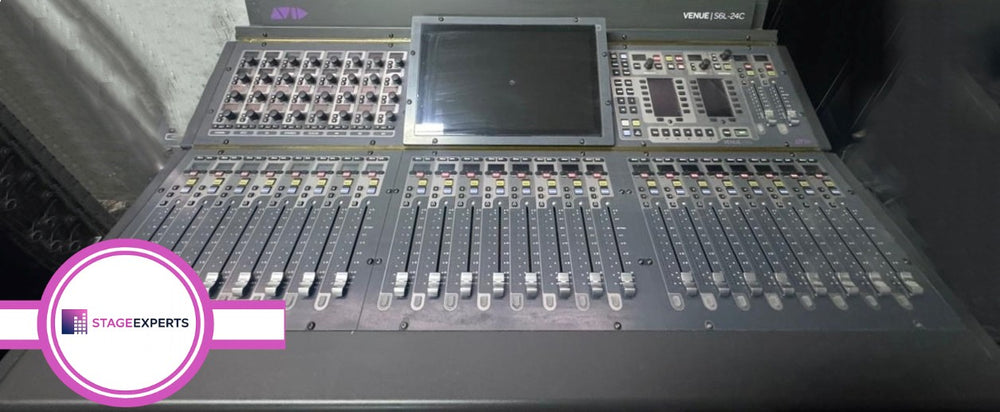 Avid S6L-24C Digital Mixing Console with Flight Case | Live Sound