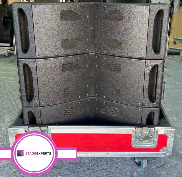 Outline Mantas line-array enclosure, 2x 8in LF, 3in HF