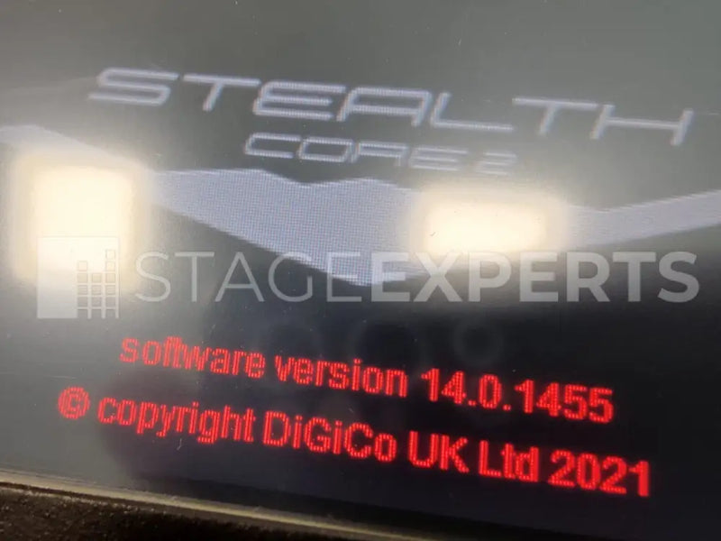 DiGiCo SD8 Stealth Core 2 console