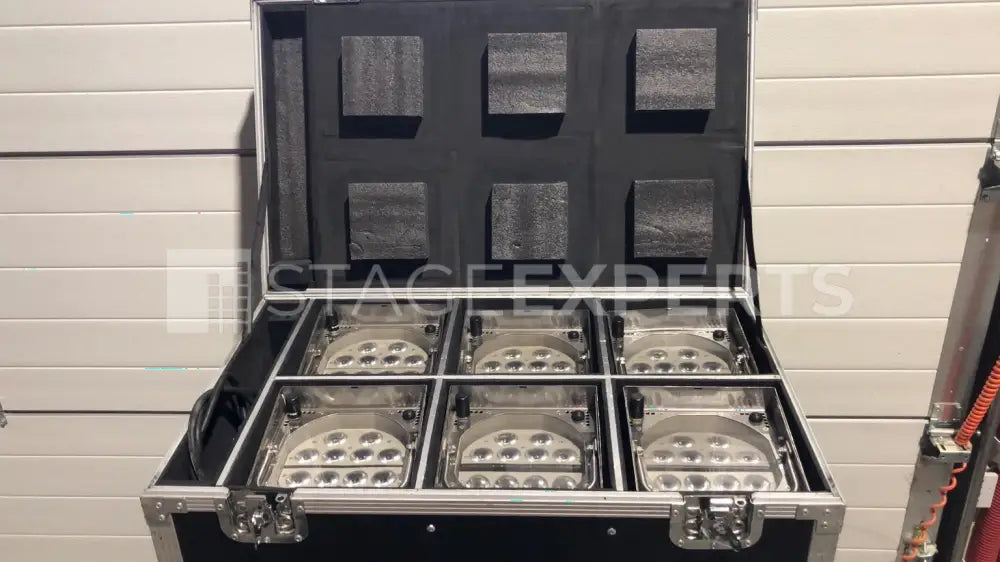 Showtec Eventspot 1900MKII bundle with spares and cases