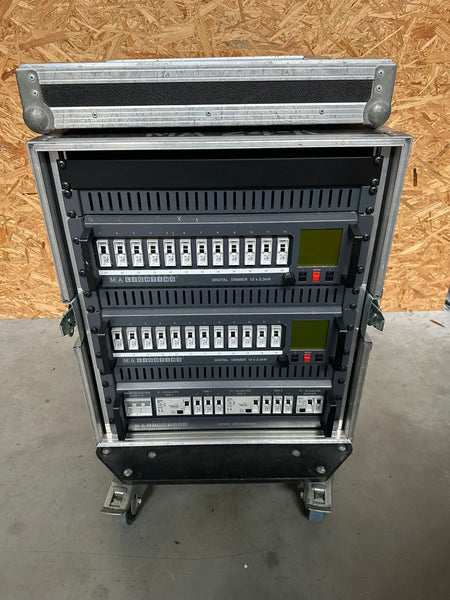 MA Lighting 24-Channel Dimmer Rack with Power Distribution
